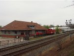 Station and caboose